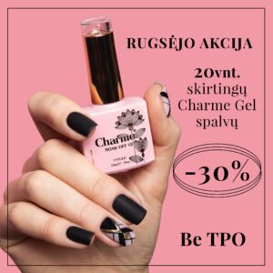 -30% Charme Gel rinkinys 20vnt.